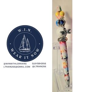 NEW Decorated Pens Created by me. $10 Ships From California
